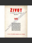 Život VIII, 1928-1929. Výtvarný a literární sborník (Umění, literatura, mj. Vítězslav Nezval, Jaroslav Ježek, Vlastimil Rada, Josef Čapek - náhled