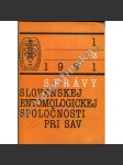 Správy Slovenskej entomologickej spol., 1/1991 - náhled