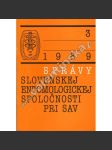 Správy Slovenskej entomologickej spol., 3/1989 - náhled