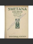 Dalibor [Bedřich - Smetana opera - Klavírní výtah] - náhled