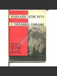 Adresár letných bytov v okrese Turčianskej zahrádke (Slovensko, Turčianský sv. Martin, průvodce, soupis ubytování) - náhled