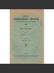 Časopis Národního musea, 1935, Oddíl duchovědný (Jos. Salaba - Ještě o Husově rodu a mládí; A.Janáček - Zrození básníka Otokara Březiny [Březina], Arne Novák - Dějiny české literatury) - náhled