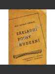 Základní pojmy hudební [názvosloví, nauka, hudba] - náhled