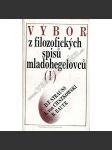 Výbor z filozofických spisů mladohegelovců I. - náhled