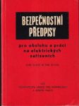 Bezpečnostní předpisy pro obsluhu a práci (malý formát) - náhled