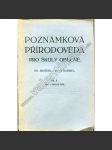 Poznámková přírodověda pro školy obecné, díl II. - náhled