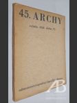 45. archy v listopadu léta Páně 1938 - náhled