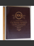 První brněnská strojírna [továrna na stroje Brno - výroční spis 1921] Die hundertjährige Geschichte der Ersten Brünner Maschinen-Fabriks-Gesellschaft in Brünn von 1821-1921 - náhled