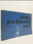 Tabulky pro dílenskou praxi - náhled