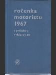 Ročenka motoristu 1967 - náhled