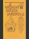 Z kroniky města Jaropolu - náhled