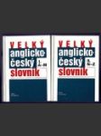 Velký anglicko-český slovník I. A-M/ II. N-Z - náhled