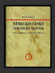 Německo-český tématický slovník - náhled