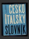 Česko-italský slovník - náhled