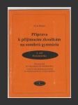 Příprava k přijímacím zkouškám na osmiletá gymnázia - 2.díl, Matematika - náhled