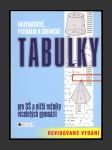 Matematické, fyzikální a chemické tabulky pro SŠ a nižší ročníky víceletých gymnázií - náhled