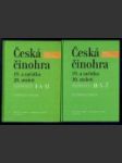 Česká činohra 19. a začátku 20. století I.+II. - náhled