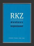 RKZ dodnes nepoznané - náhled