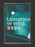 Literatura ve světě 2004 - náhled