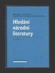 Hledání národní literatury - náhled