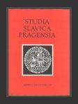 Studia Slavica Pragensia - náhled