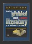 Stručný přehled české a světové literatury pro středoškoláky - náhled