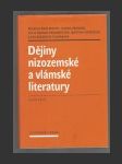 Dějiny nizozemské a vlámské literatury - náhled