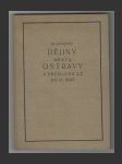 Dějiny města Ostravy v přehledu až do r. 1860 - náhled