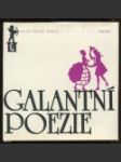 Galantní poezie - náhled