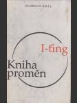 I-ťing / Kniha proměn - náhled