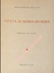 Vzatá je mária do neba - meditácie na august - náhled