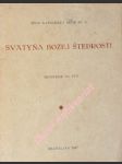 Svätyňa božej štedrosti - meditácie na jún - náhled