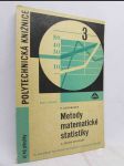 Metody matematické statistiky a jejich aplikace - náhled