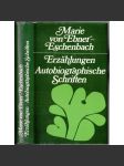 Ezählungen.  Autobiographische Schriften [autobiografické povídky] - náhled