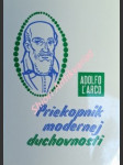 Priekopník modernej duchovnosti - l´arco adolfo - náhled