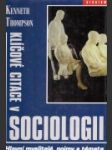 Klíčové citace v sociologii - náhled