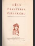 Dílo Františka Palackého I. - IV. - náhled