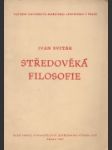 Středověká filosofie - náhled