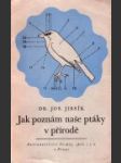 Jak poznám naše ptáky v přírodě : úplný klíč k poznávání všeho u nás hnízdícího a k nám se zatoulávajícího ptactva ve volné přírodě - náhled