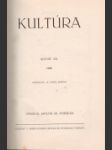 Kultúra viii. - náhled