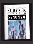 Slovník českých synonym - náhled