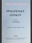 Spoločenský lexikon - michalský l. - náhled