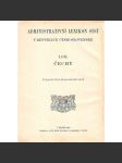 Administrativní lexikon obcí 1927 - I. Čechy [Československo, statistika, evidence, obce, města, vesnice] - náhled