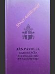 Posynodálna apoštolská exhortácia " reconciliatio et paenitentia " - ján pavol ii. - náhled