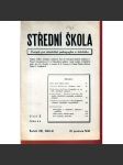 Střední škola, roč. XXI. , čís. 2/1940-41 - náhled