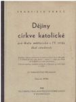 Dějiny církve katolické - náhled