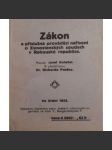 Zákon a příslušná prováděcí nařízení o živnostenských soudech v Rakouské republice (zákon, živnost, Vídeň) - náhled