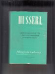 Krize evropských věd a transcendentální fenomenologie (Úvod do fenomenologické filosofie) - náhled