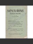 Nová Říše, 4. číslo (1931) (Kulturní sborník) [Za Březinovým přítelem; Příspěvky k životopisu Otokara Březiny [Březina]; Vzájemná korespondence Jiřího Wolkera a Emanuela Chalupného; Durychova kniha o Březinovi) - náhled