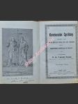 KANCIONÁLEK CYRILLSKÝ zavírající v sobě vybrané písně pro všecky doby roku církevního, jakož i nejpotřebnější modlitby pro lid katolický - KOLÍSEK František - náhled